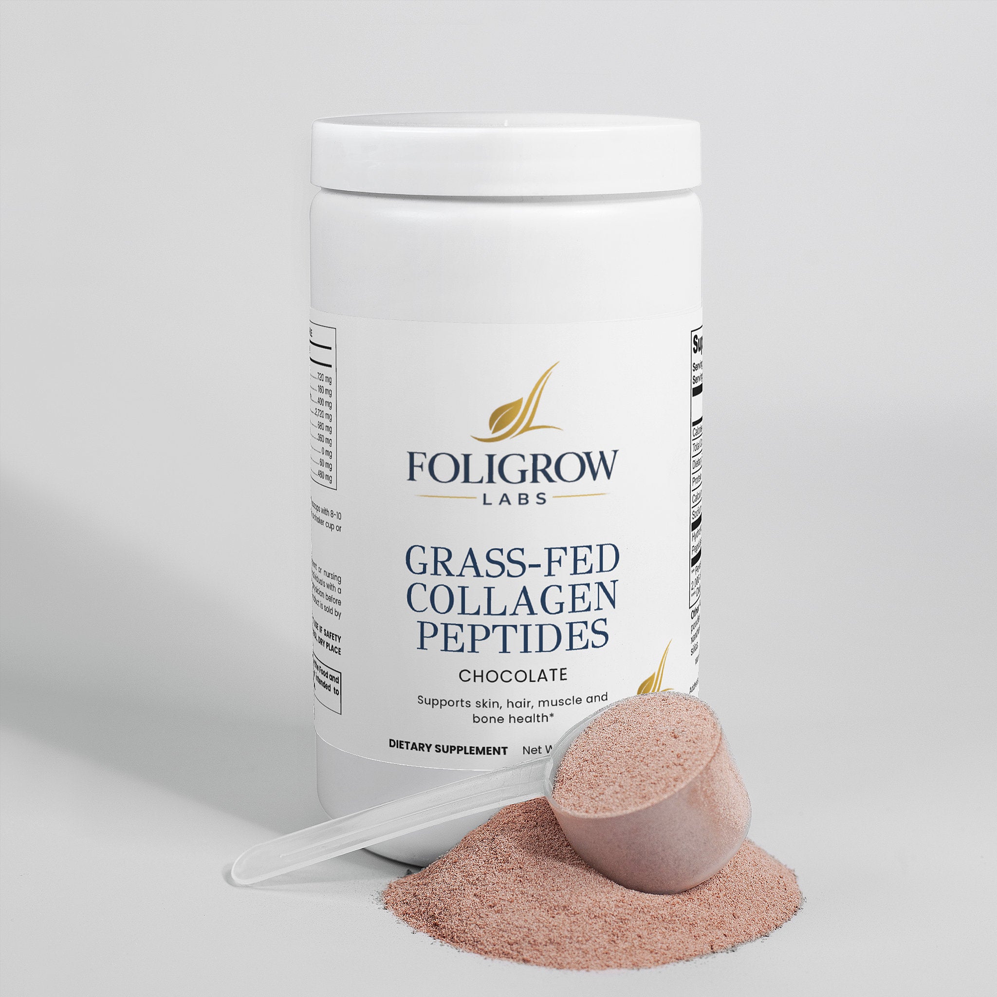 Grass-Fed Collagen Peptides Powder (Chocolate)