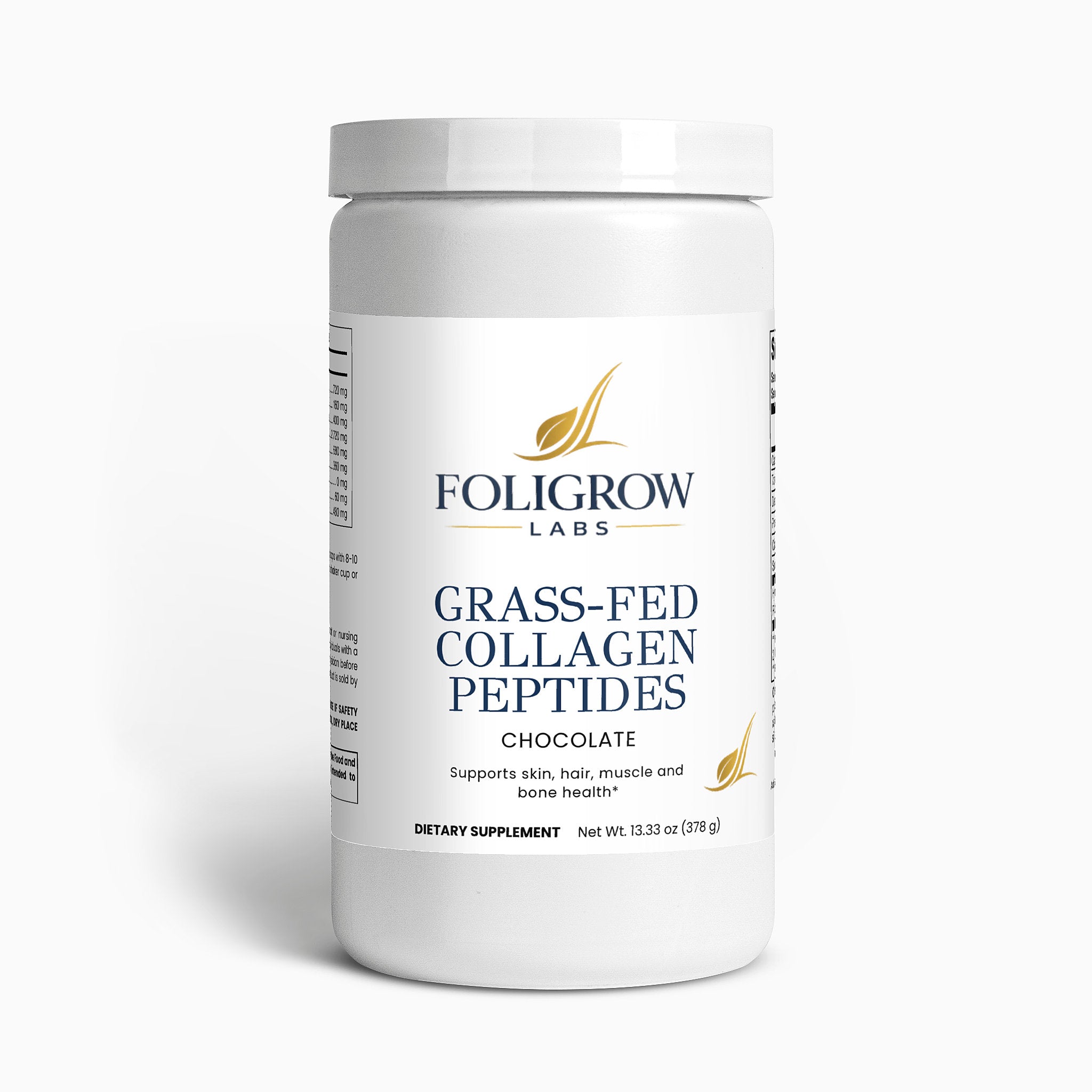 Grass-Fed Collagen Peptides Powder (Chocolate)